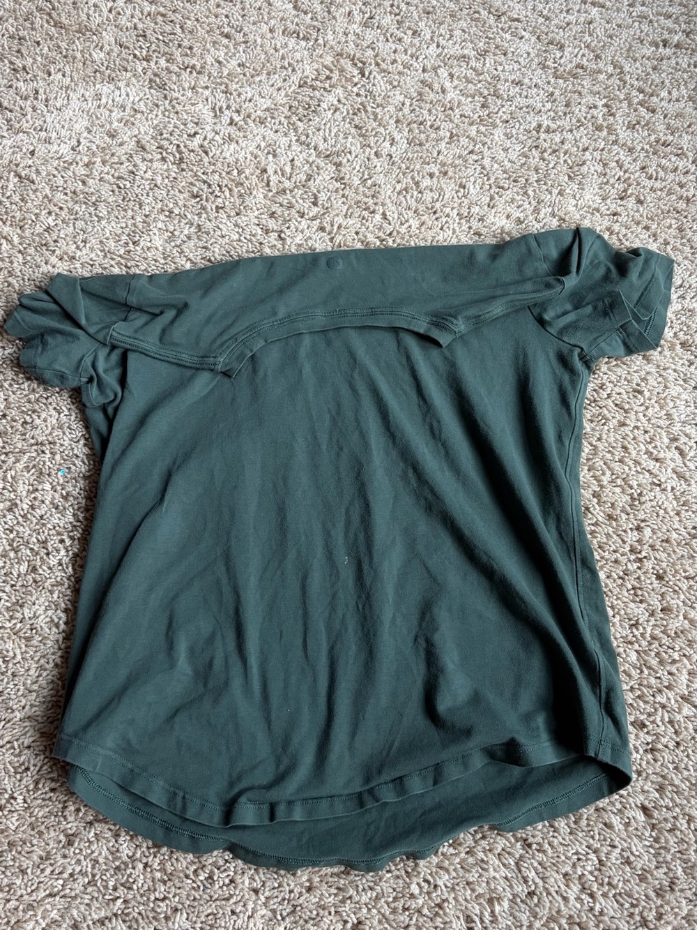 lululemon athletica Short Sleeve Crew Top - Dark Green